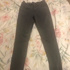 American Eagle Gray High Rise Jegging